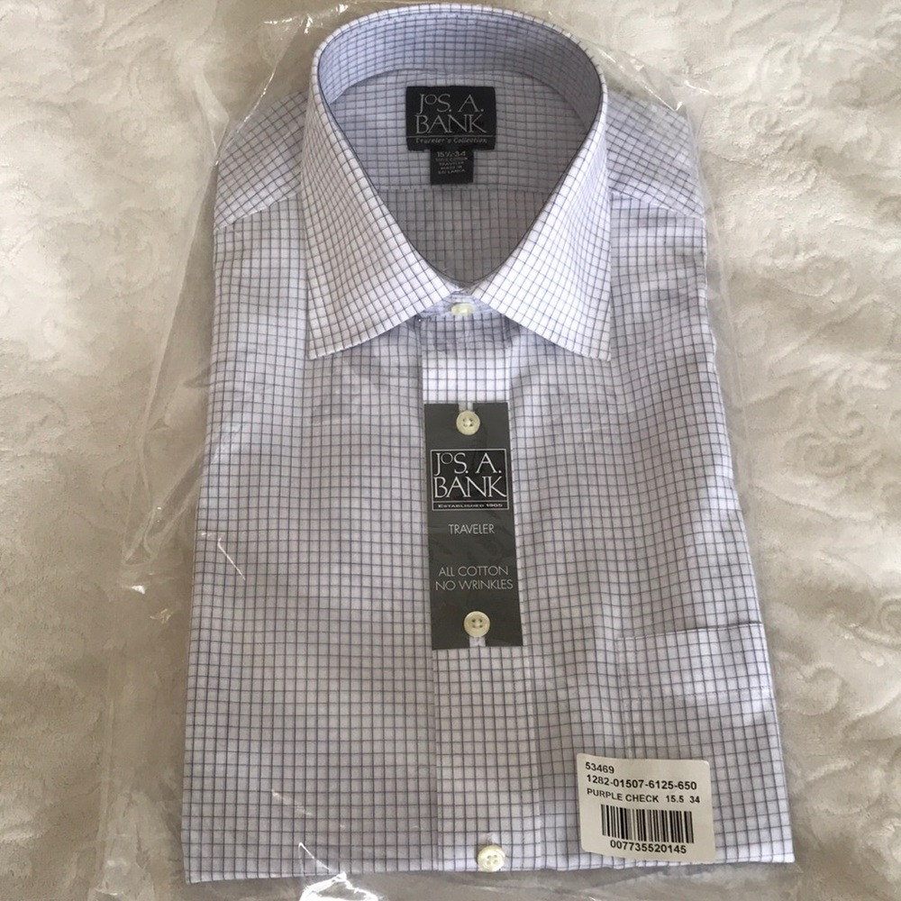 Jos A Bank non iron button up shirt
